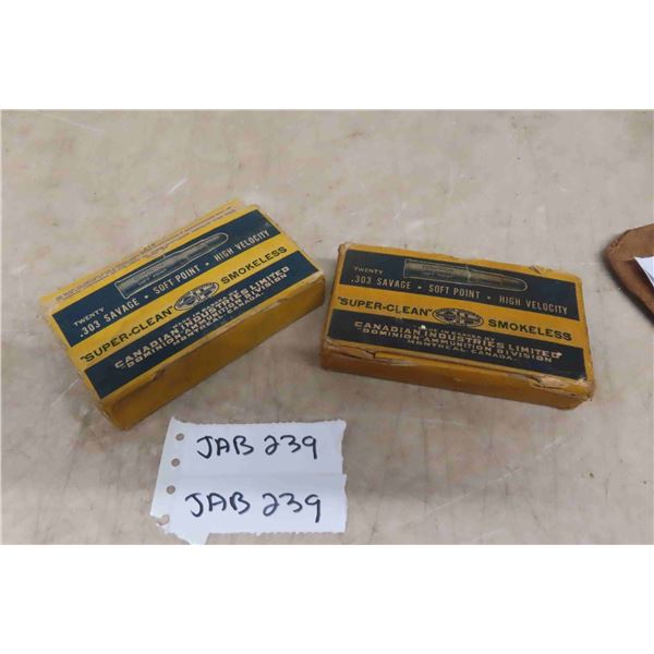 CIL Domion 303 Savage Ammo 37 Rounds 