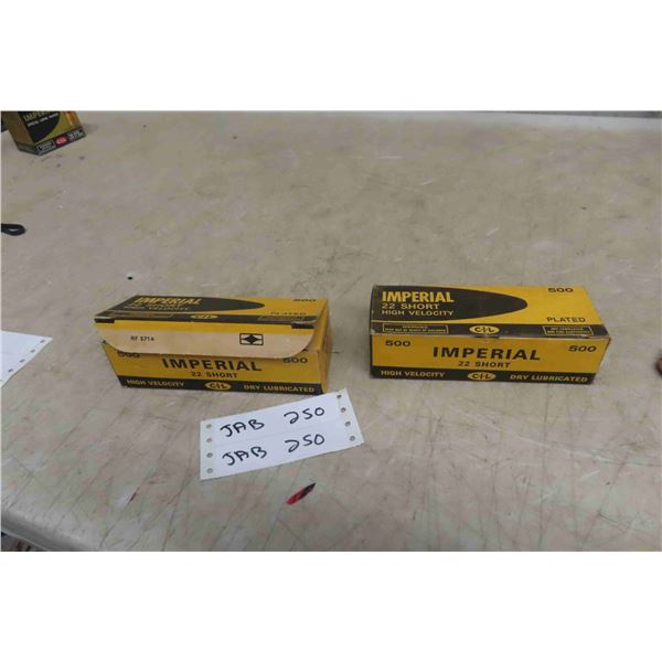 Imperial 22 Short Ammo 1000 Rounds 