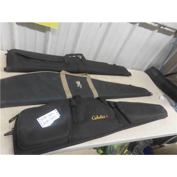 3  Soft Gun Cases