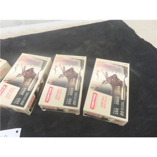 Norma 308Win Ammo 80 Rounds 