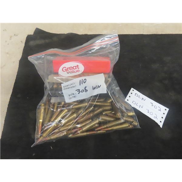 308Win Ammo 110 Rounds