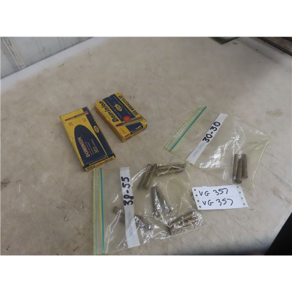 Ammo 308Win 13 Rounds, 303 Gauge 20 Rounds, 3030 3 Rounds, 3855 10 Rounds