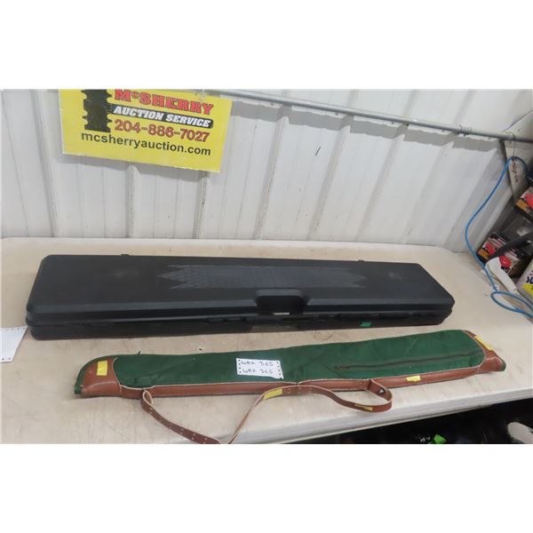 2 Gun Cases 1) Gun Guard Hard Case 1) Soft Case 