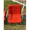 Image 3 : 2 Tubular Chrome Cantilever Arm Chairs - Wood accents on arms - see all photos
