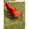 Image 5 : 2 Tubular Chrome Cantilever Arm Chairs - Wood accents on arms - see all photos