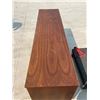Image 5 : Mid Century 9 Drawer Lowboy Dresser - Walnut - 72 x 18 & 30.5"T