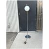 Image 1 : Vintage Chrome / Milk Glass Shade Floor Lamp - Works - see all photos for condition