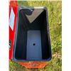 Image 7 : Plastic Coca-Cola Coke Cooler Approx: 22x13 & 35"T some fading