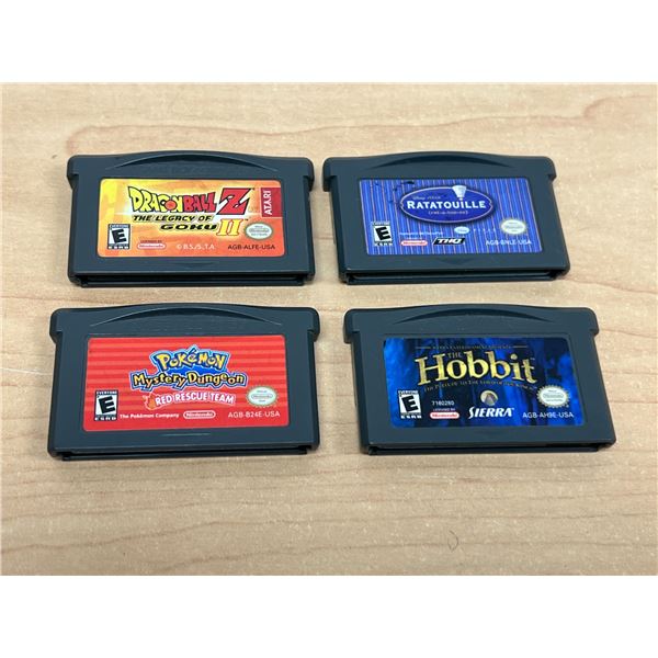 4 Nintendo Gameboy Advance Games - not tested, see all photos