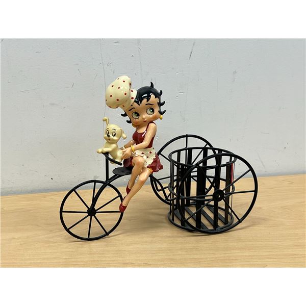 Betty Boop Wine Bottle Holder / Plant Holder