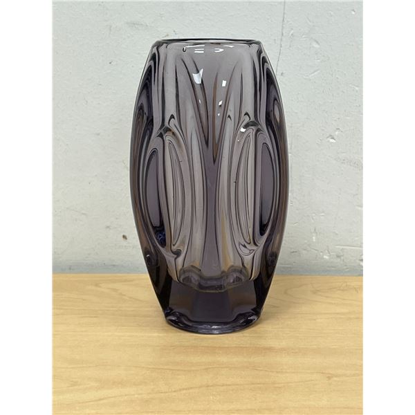 Czech Sklo Union Vase - 5.75"T see photos (base chip)