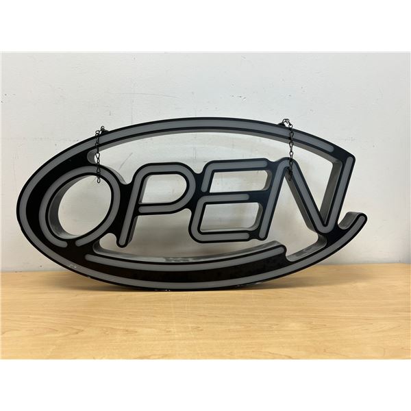 26" Open Sign - no adaptor, not tested