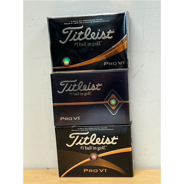 36 Titleist Pro V1 Golf Balls
