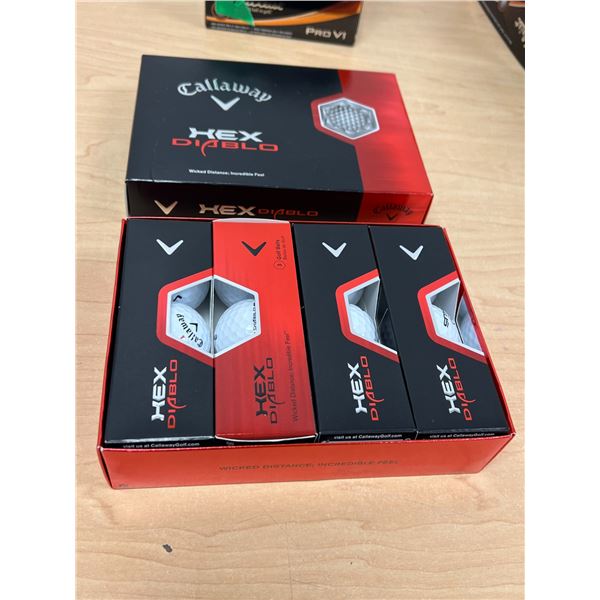 12 Callaway Hex Diablo Golf Balls