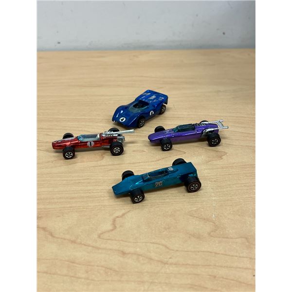 4 Hot Wheels Redlines - Mattel Inc Hong Kong - see all photos