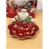 Image 2 : Fitz & Floyd Ceramic Bianco Christmas Server