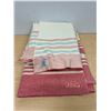 Image 1 : 2 Wool Striped Blankets - larger approx: 94 x75" good used condition