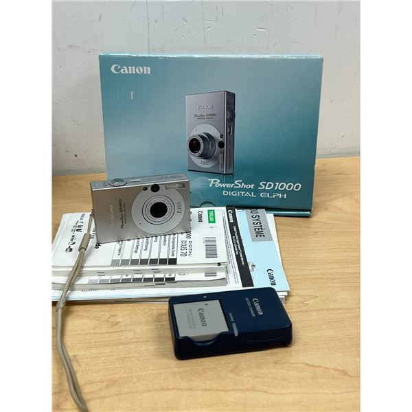 Canon Power Shot SD1000 Elph Digital Camera 7.1 Megapixel 3x Optical zoom