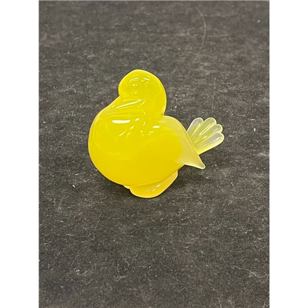 Murano Italian Art Glass Bird Figure 2.5"T