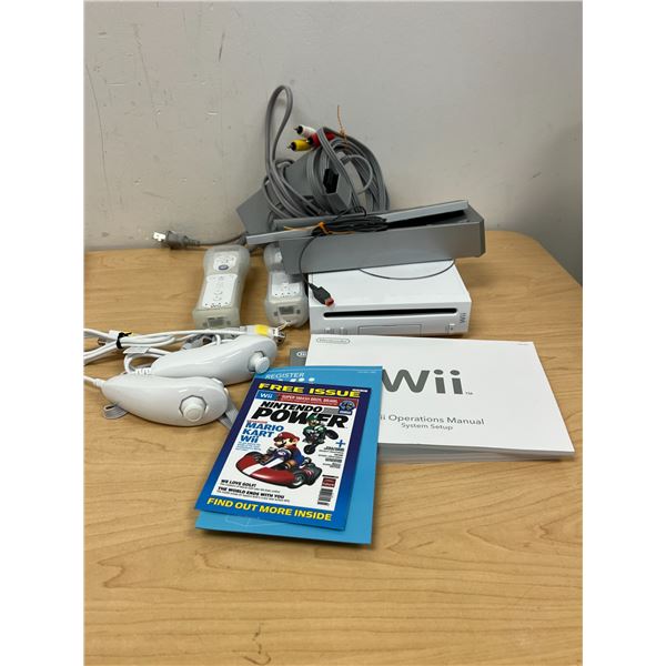 Nintendo Wii Bundle - not tested, see all photos