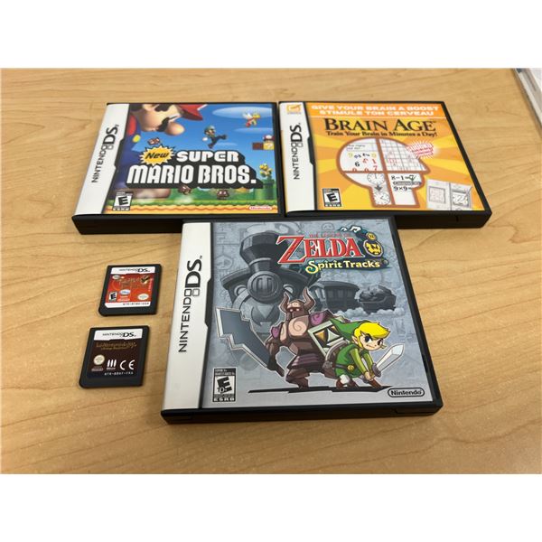 Lot of Nintendo DS Games with Zelda / Mario & others - not tested, see all photos