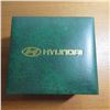 Image 2 : HYUNDAI mens watch in original box.  Appears lightly used.  Comes with an extra battery.