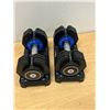 Image 1 : 2 Adjustable Dumbbells 5-25 LBS