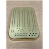 Image 1 : Die Cut Solid Brass Cribbage Board Crib Board - Made in Canada