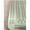 Image 2 : Die Cut Solid Brass Cribbage Board Crib Board - Made in Canada