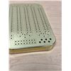 Image 3 : Die Cut Solid Brass Cribbage Board Crib Board - Made in Canada