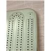 Image 4 : Die Cut Solid Brass Cribbage Board Crib Board - Made in Canada