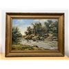 Image 2 : 1895 Souris River Manitoba Original on Canvas - Wallace Cotman Eade