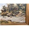 Image 4 : 1895 Souris River Manitoba Original on Canvas - Wallace Cotman Eade