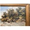 Image 5 : 1895 Souris River Manitoba Original on Canvas - Wallace Cotman Eade