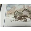 Image 5 : Arnold Ross "Prairie Farmer" Artist Proof - Frame approx: 27x21.5"