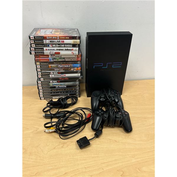 Sony PlayStation 2 PS2 Bundle - not tested, see all photos