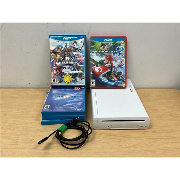 Nintendo Wii U Bundle - no power cord, not tested - see all photos