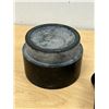 Image 4 : Unusual Stone Mortar & Pestle - mortar 5.25"W