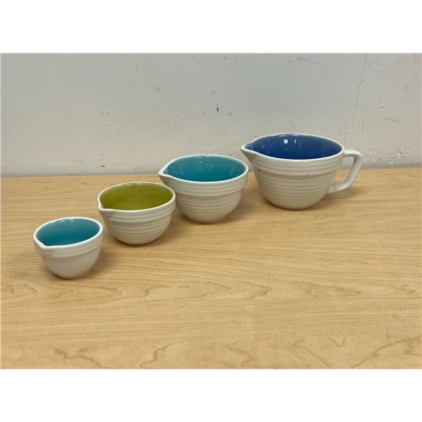 Ceramic Nesting Measuring Cups - see all photos