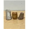 Image 5 : 3 Owl Décor Pieces - ceramic and Wood - tallest 3.75"