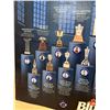 Image 4 : Labatt Blue NHL Hockey Trophy Bottle Caps on Cardboard Display - Approx: 24x16.75"