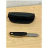 Image 4 : Jupiter Central Pacific Railroad Collectors Knife with case - Franklin Mint 6.5" total length