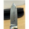 Image 6 : Jupiter Central Pacific Railroad Collectors Knife with case - Franklin Mint 6.5" total length