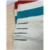 Image 2 : Vintage Striped Witney Point Wool Blanket 4 Pt. Approx: 88x70"