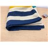 Image 5 : Vintage Striped Witney Point Wool Blanket 4 Pt. Approx: 88x70"