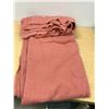 Image 4 : Vintage Pink All Wool Made In England 4 Pt. Blanket - Good used condition Approx: 88x66"