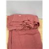 Image 5 : Vintage Pink All Wool Made In England 4 Pt. Blanket - Good used condition Approx: 88x66"