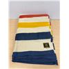 Image 1 : Vintage Striped Witney Point Wool Blanket 4 Pt. - good used condition Approx: 90x70"