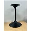 Image 1 : Black Metal Tulip Base - possibly for Bose speakers or side table - see all photos 18"T base 12.25"
