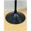 Image 2 : Black Metal Tulip Base - possibly for Bose speakers or side table - see all photos 18"T base 12.25"